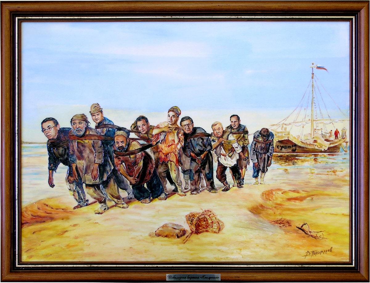 Шоколадные картины и портреты на заказ