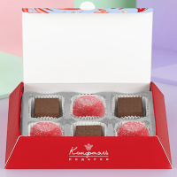 Набор мармелада, шоколадные конфеты ассорти 80г