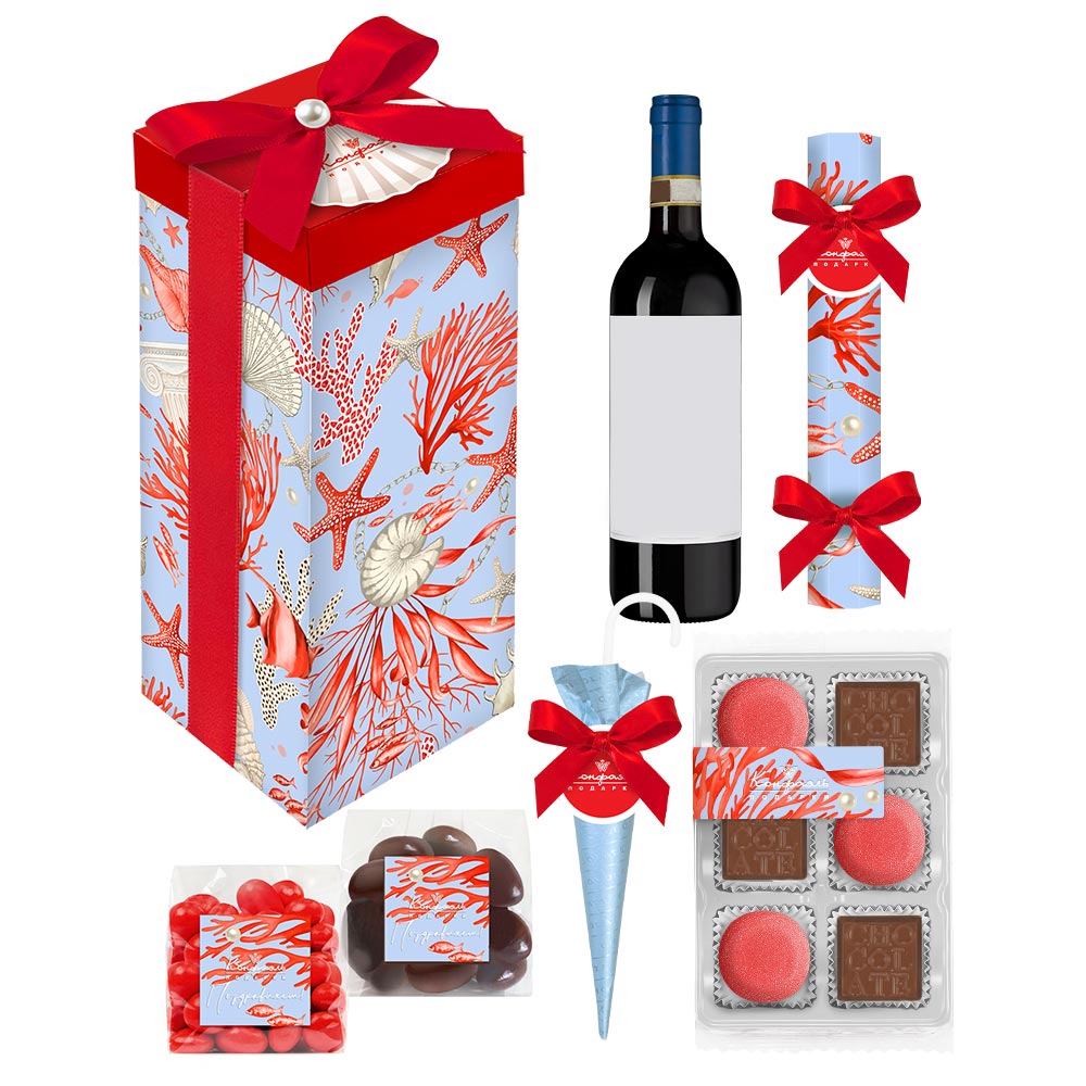 Набор: драже, мармелад, конфеты глазированные, конфеты ручной работы  290г