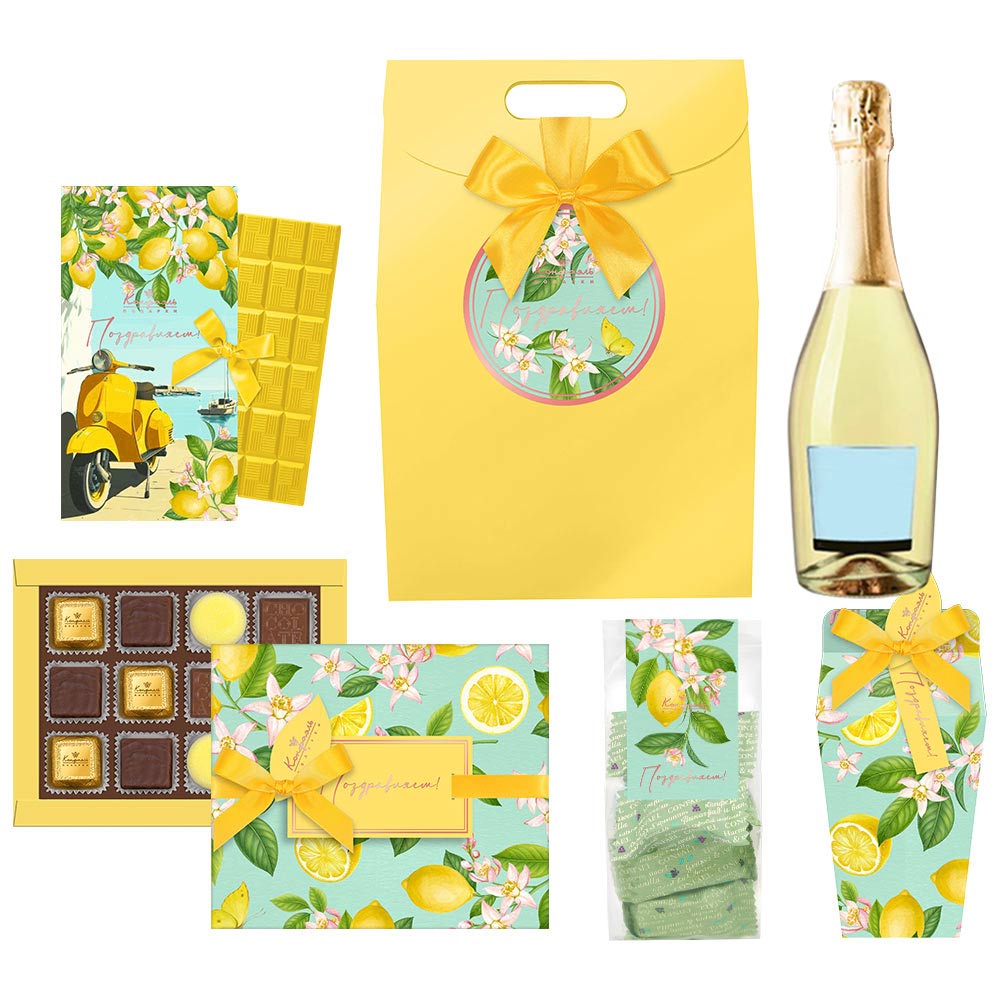 Набор: шоколад, мармелад, сухофрукты в шоколаде, мармелад-суфле в шоколаде