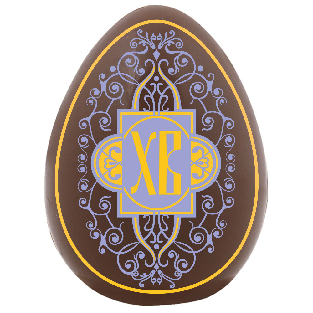 Яйцо из молочного шоколада с декором ХВ 30г