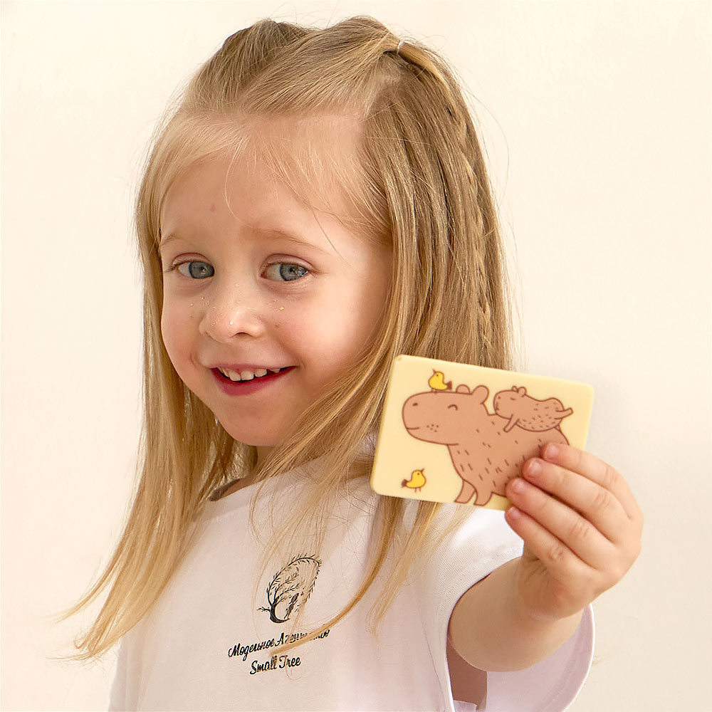 "Капибара" шоколад белый 15г