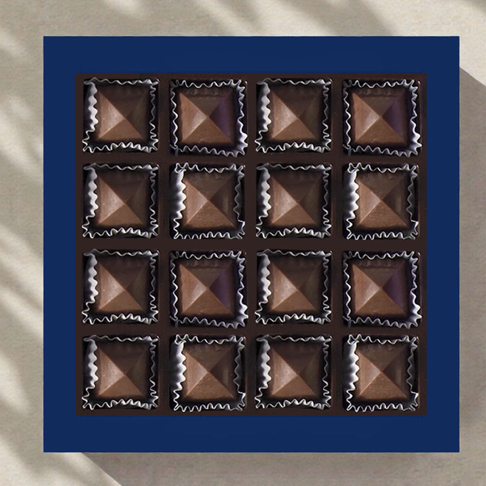 Шоколадные конфеты «ассорти» с шоколадной начинкой 170г