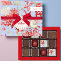 Суфле со вкусом "манго", шоколадные конфеты типа "Ассорти" 95г