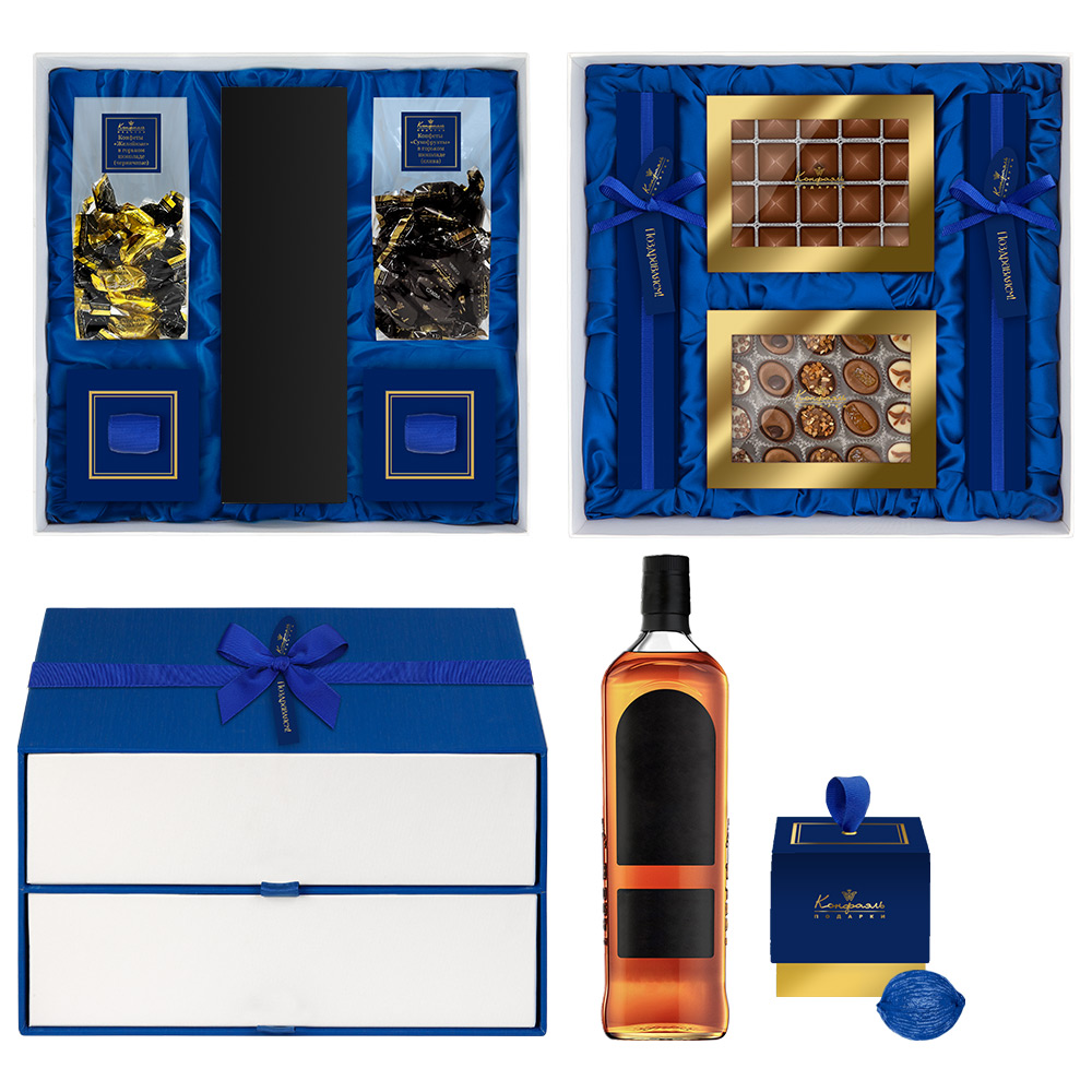 Набор: сухофрукты, мармелад, суфле, конфеты ручной работы