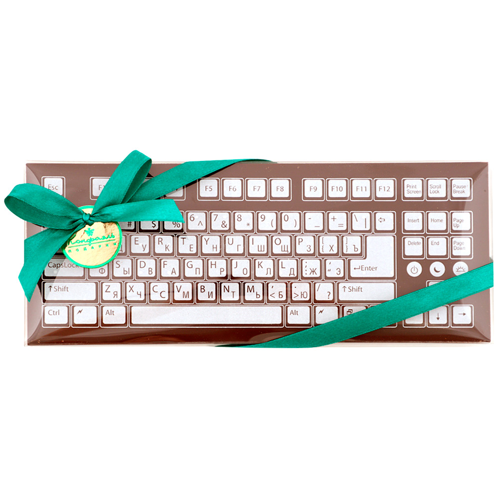 Клавиатура из молочного шоколада