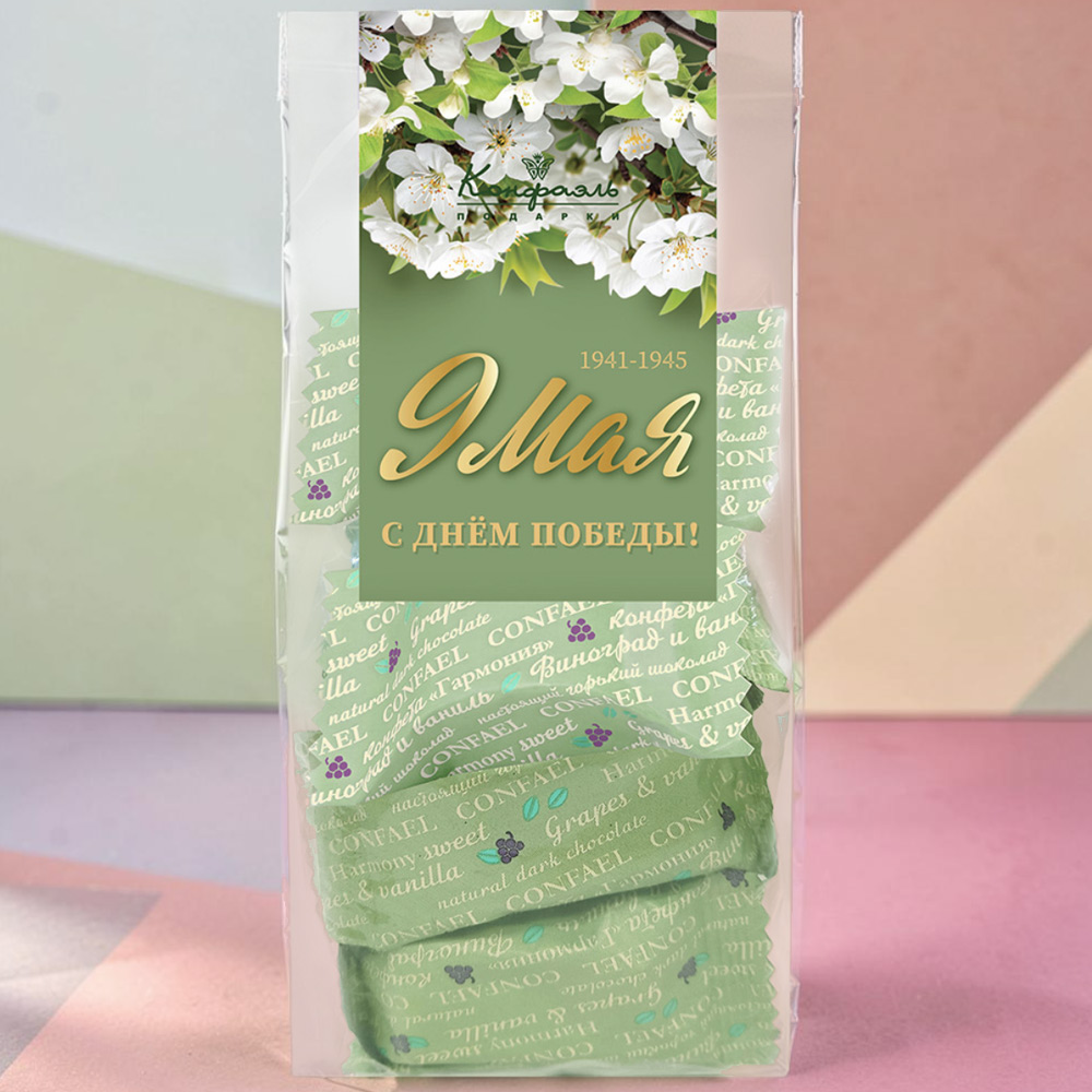 "9 мая" мармелад-суфле (виноград и ваниль)