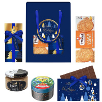 Набор: мармелад, молочный шоколад, риет, чай