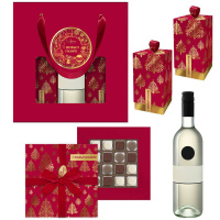 Набор с конфетами: мармелад, суфле, фруктовые чипсы