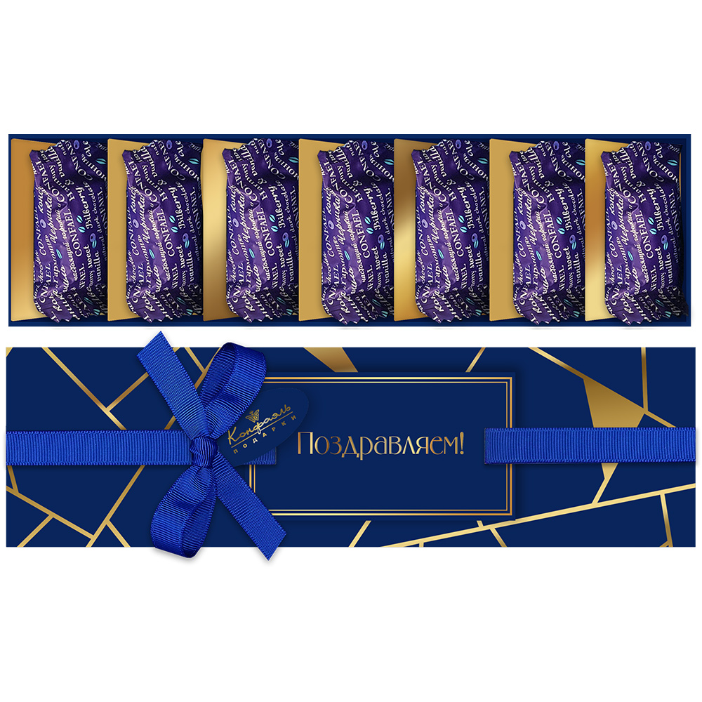 Мармелад-суфле (черника и ваниль) в шоколаде 105г