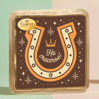 Мини шоколад молочный с декором 35г