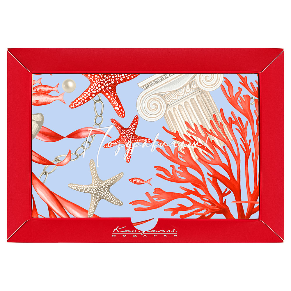 Набор мармелада, шоколадные конфеты ассорти 80г