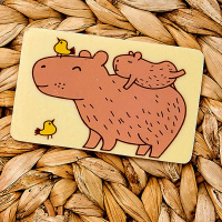 "Капибара" шоколад белый 15г