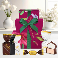 Набор сундучков: суфле со вкусом манго и безе, суфле, мармелад  270г