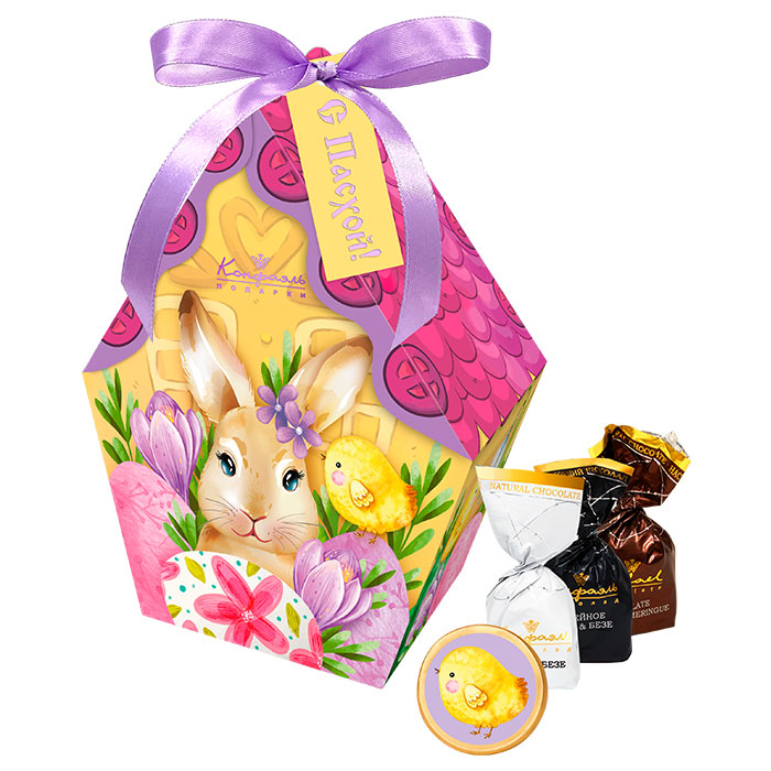 Суфле-безе набор конфет с Пасхой