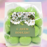 "С Днем победы!" мармелад в шоколаде «Яблоко»