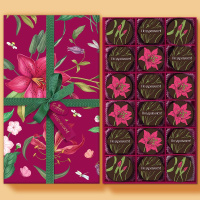 Конфеты «Суфле» в горьком шоколаде (шоколадное, кофейное) с декором 540г