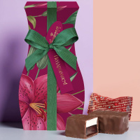 Мармелад-суфле в горьком шоколаде (вишня и ваниль) 120г