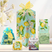 Набор: драже, конфеты глазированные, чай  345г