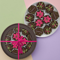 Суфле в горьком шоколаде (шоколадное, кофейное) с декором 360г