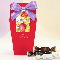 Сухофрукты в шоколаде набор с Пасхой 155г