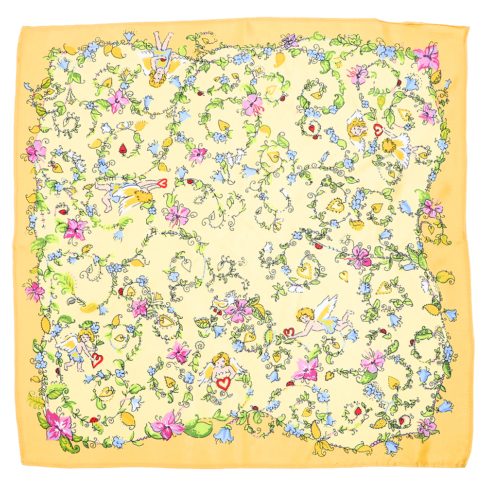 Платок желтый (52х52см)
