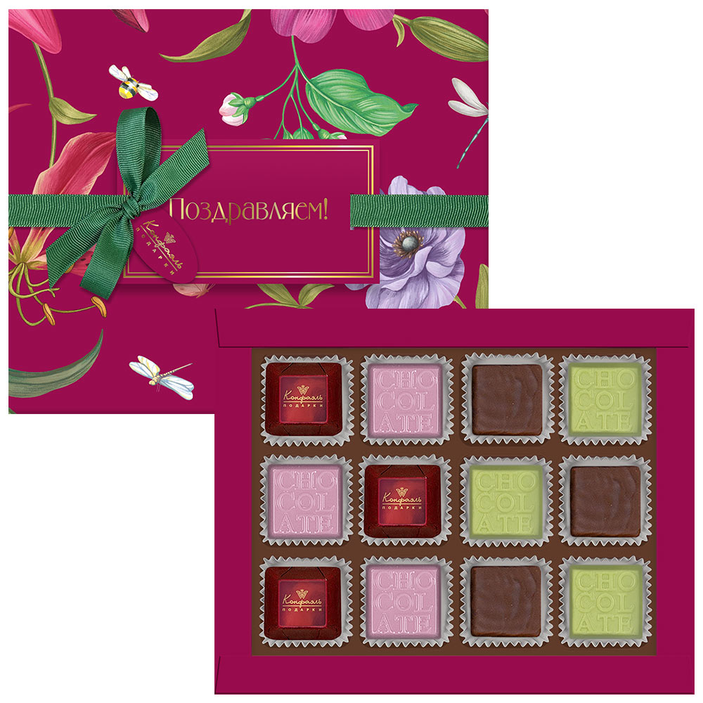 Конфеты суфле, "Ассорти" 105г