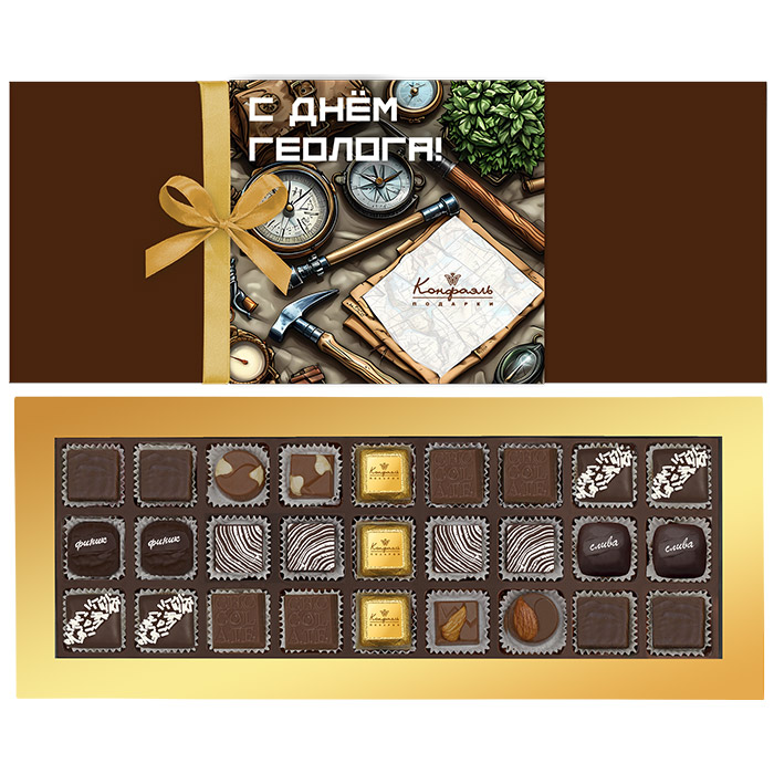 Набор конфет ассорти, мягкий грильяж, суфле, сухофрукты 270г