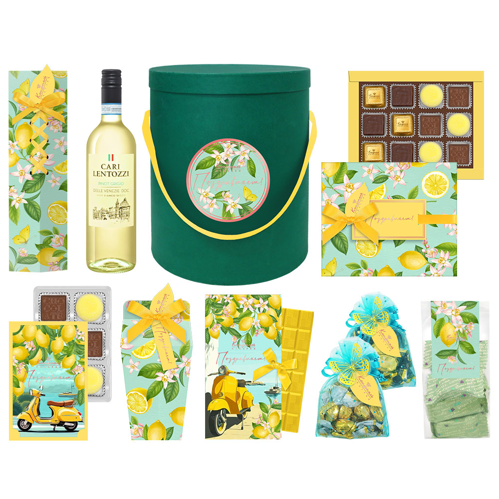 Набор: шоколад, сухофрукты в шоколаде, ассорти, мармелад