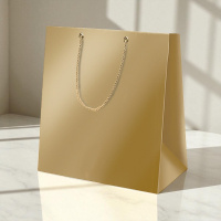 Пакет золотой 43х35х20 см Пакет золотой 43х35х20 см