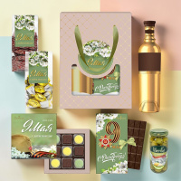 "9 мая" набор: шоколад, суфле, мармелад-суфле, оливки