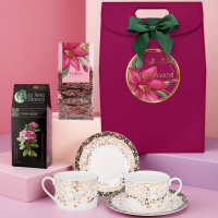 Набор: мармелад-суфле, чайный набор, чай