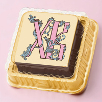 Ванильное суфле с декором 20г