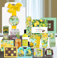 Набор: шоколад, драже, мармелад, конфеты глазированные, чай, варенье