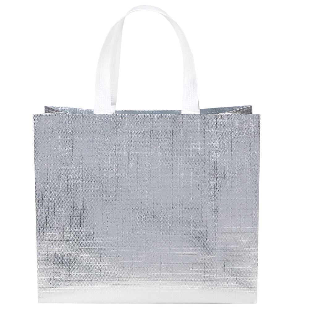 Сумка серебряная 32*12*28 см