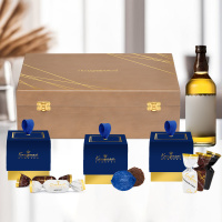 Шкатулка: конфеты марципановые, суфле