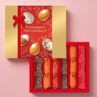 Набор суфле и мармелада в шоколаде