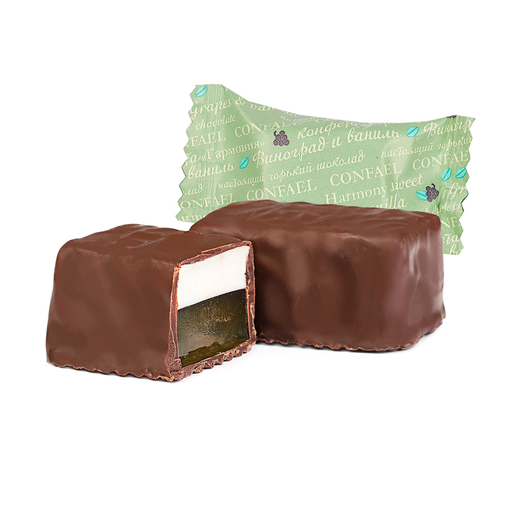 Фруктовый мармелад и ванильное суфле набор с Пасхой 105г