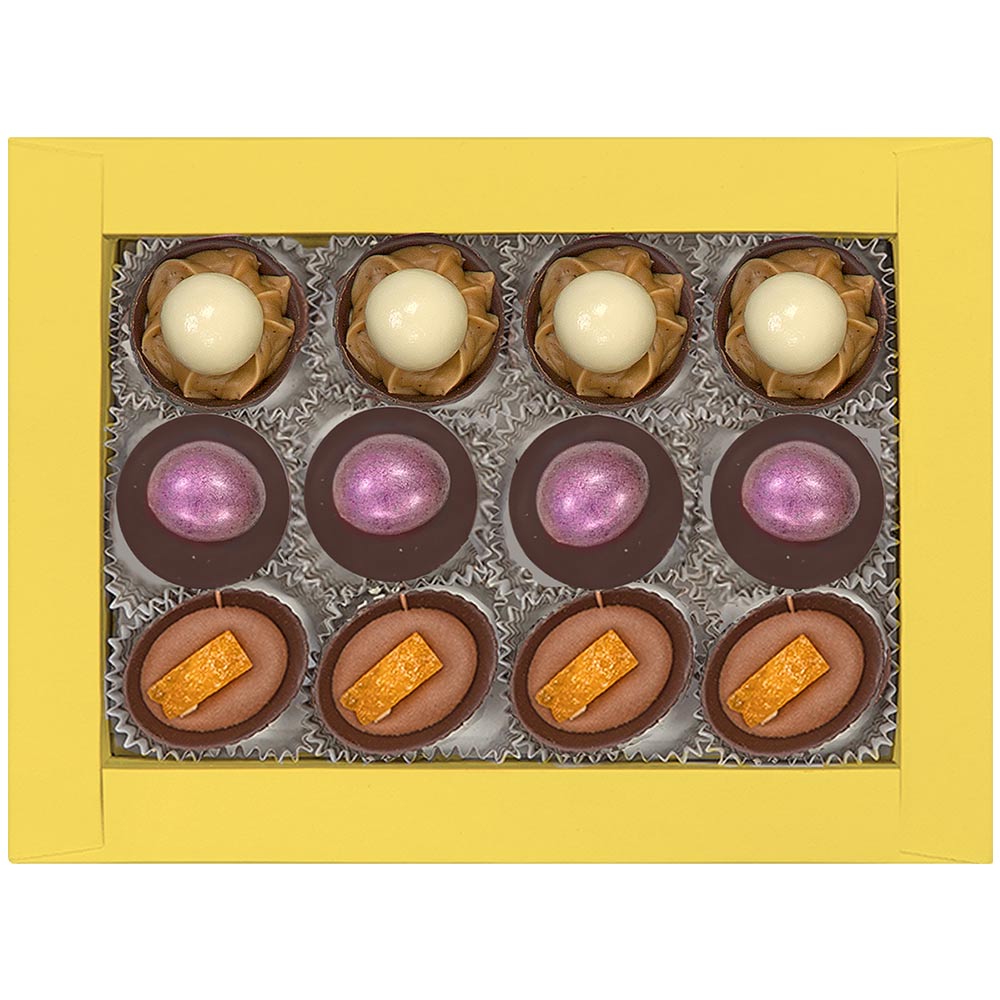 "С Пасхой" набор конфет ручной работы