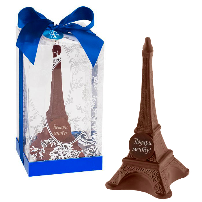 Эйфелева башня шоколад молочный