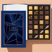 Книга с конфетами ассорти, банановое суфле, мягкий грильяж, мармелад апельсиновый 270г