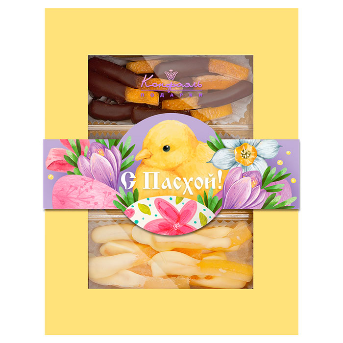 Цукаты и орехи в шоколаде набор с Пасхой 135г