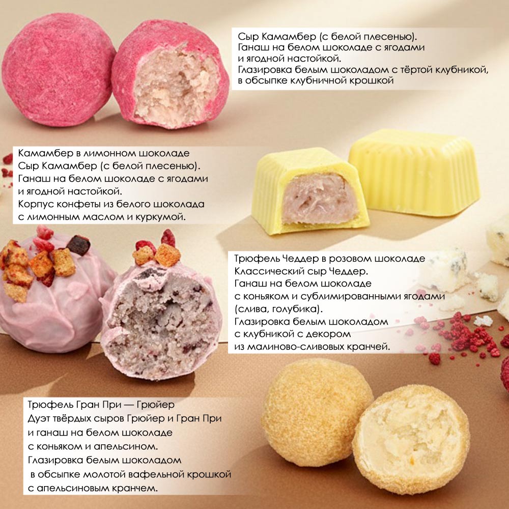 Сырные конфеты