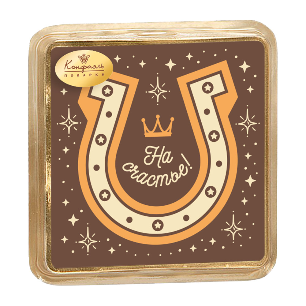 Мини шоколад молочный с декором 35г