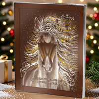 "Проживите этот год в шоколаде, как я" картина молочный шоколад  1100г