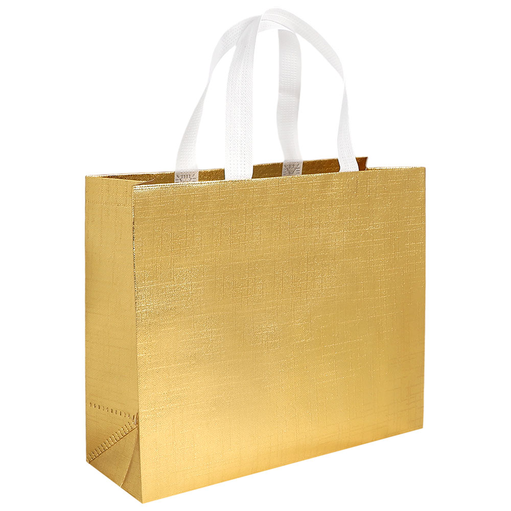 Сумка золотая 32*12*28 см