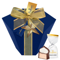 Клубничное суфле и ванильное безе в горьком шоколаде 215г Клубничное суфле и ванильное безе в горьком шоколаде 215г