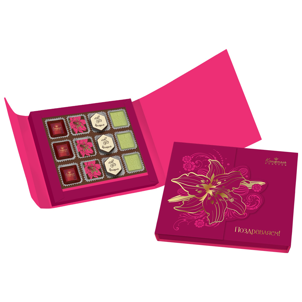 Мармелад, шоколадные конфеты ассорти 115г