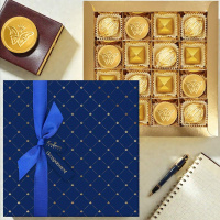 Набор: шоколад, конфеты марципановые 305г