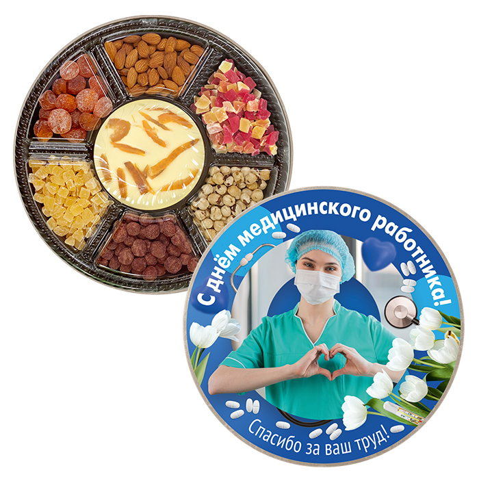 КОРОБКА КРУГЛАЯ 009 - День медика
